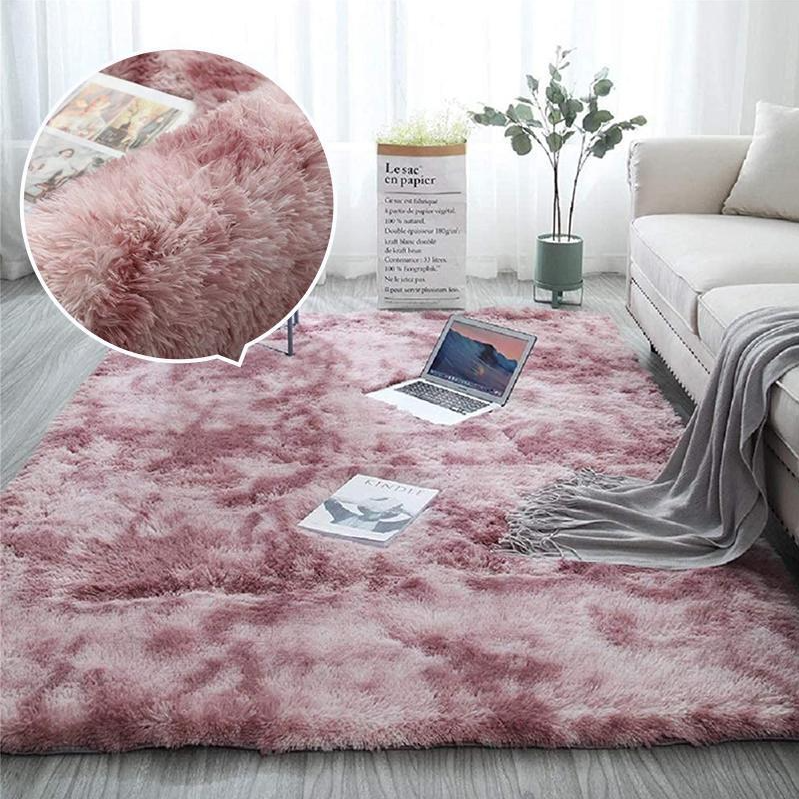 Plush Floor Mat  Decorative Area Rug