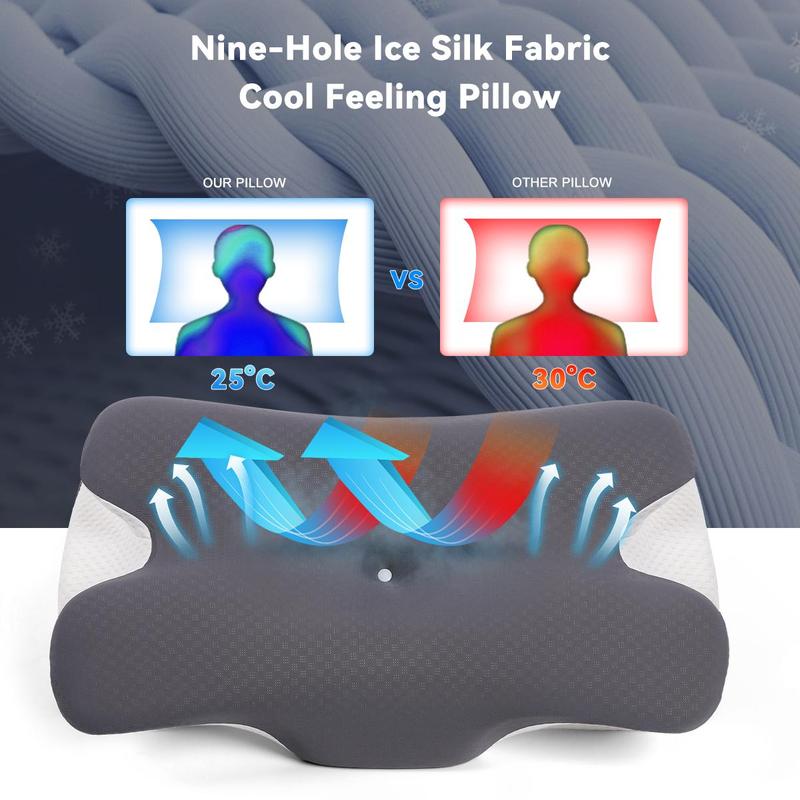 Ergonomic Memory Foam Cervical Pillows