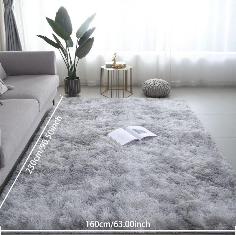 Plush Floor Mat  Decorative Area Rug