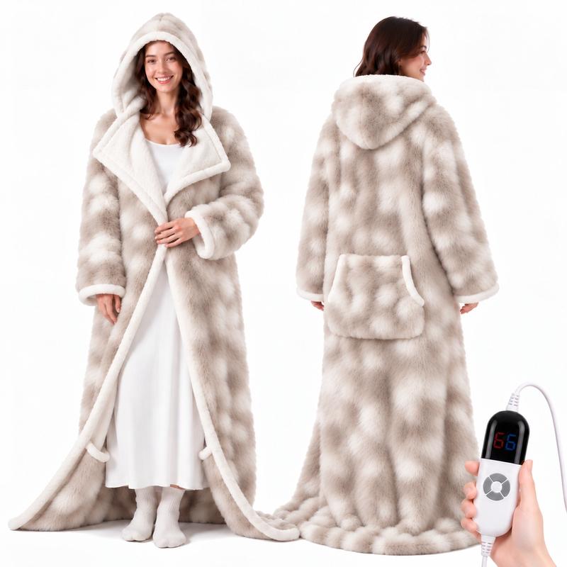 Wearable Heated Throw Blanket, 6 Heat Settings